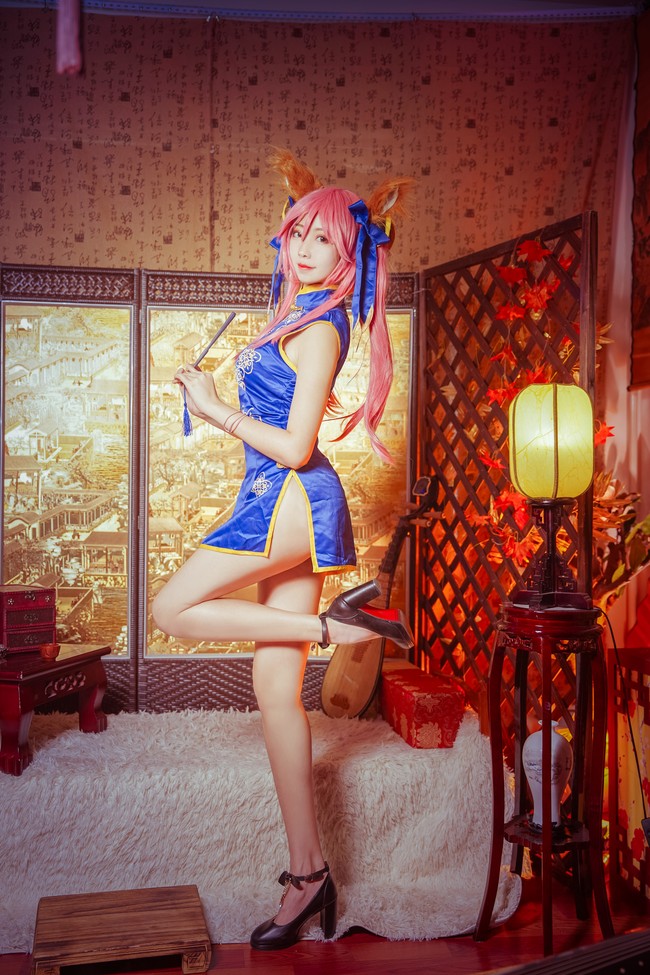 玉藻前旗袍
