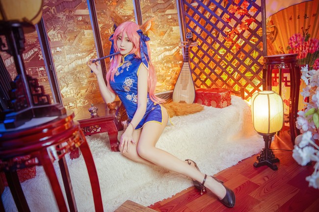 玉藻前旗袍