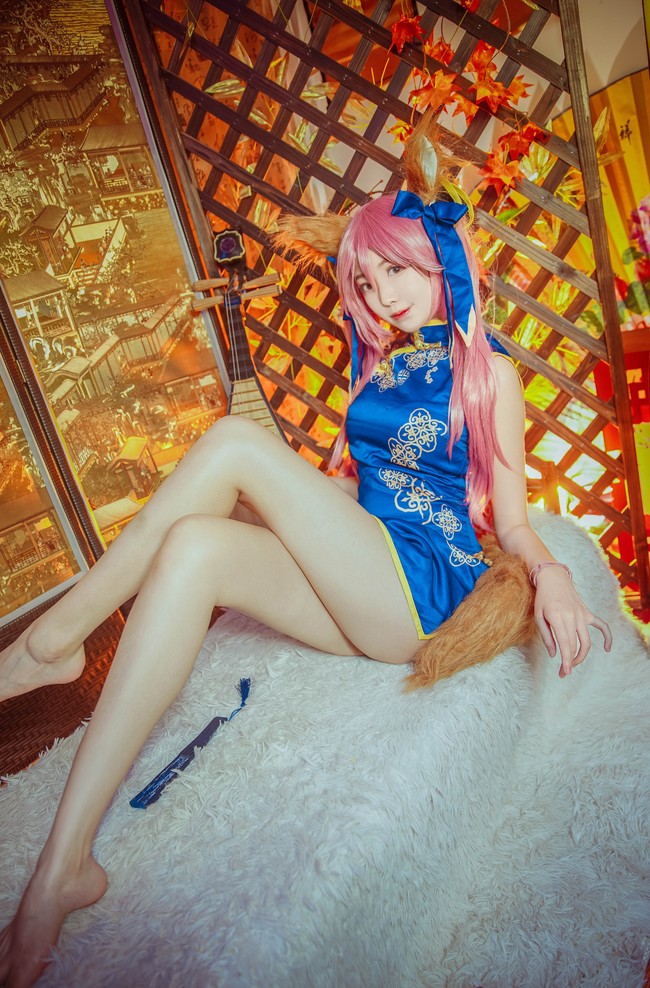 玉藻前旗袍