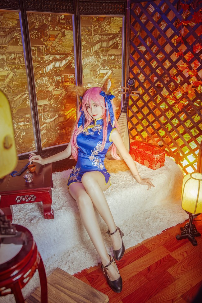 玉藻前旗袍