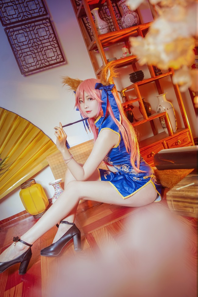 玉藻前旗袍