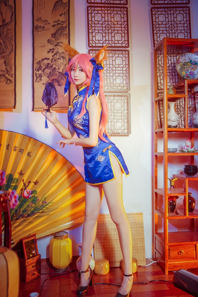 玉藻前旗袍