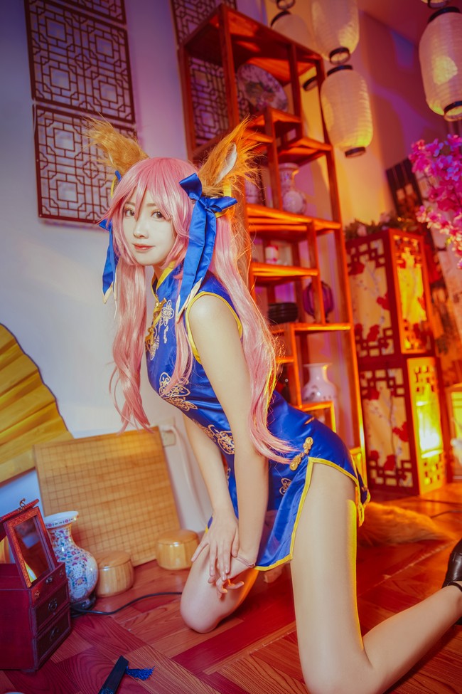 玉藻前旗袍
