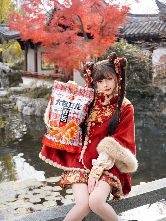 扮个可爱过新年啦～